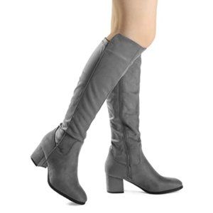 DREAM PAIRS Women's Knee High Stretchy Fashion Boots 10 M
